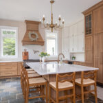 6-Light Farmhouse Antique Gold Rustic Chandelier - Image 5