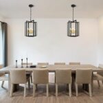 5-Light Modern Chandelier, Farmhouse Ceiling Light Fixtures Hanging Light - Image 3