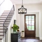 6-Light Black Chandelier, Modern Hanging Pendant Lighting - Image 2