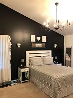 8-Light Black Farmhouse Chandelier, Industrial Vintage Candle Hanging Chandeliers photo review