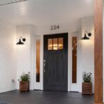 Gooseneck Barn Lights Indoor, Black Farmhouse Wall Sconces Set of Two - Image 2