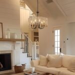6-Light Farmhouse Hand-Woven Pendant Light with Wicker Shade - Image 4