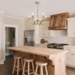 6-Light Farmhouse Chandelier, 23.62'' Antique Rustic Chandeliers - Image 3