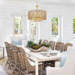 6 Lights Boho Rattan Light Fixture with Hand Woven Wicker Shade - Image 3