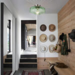 Virgie Glass Green Semi Flush Mount Ceiling Light - Image 5